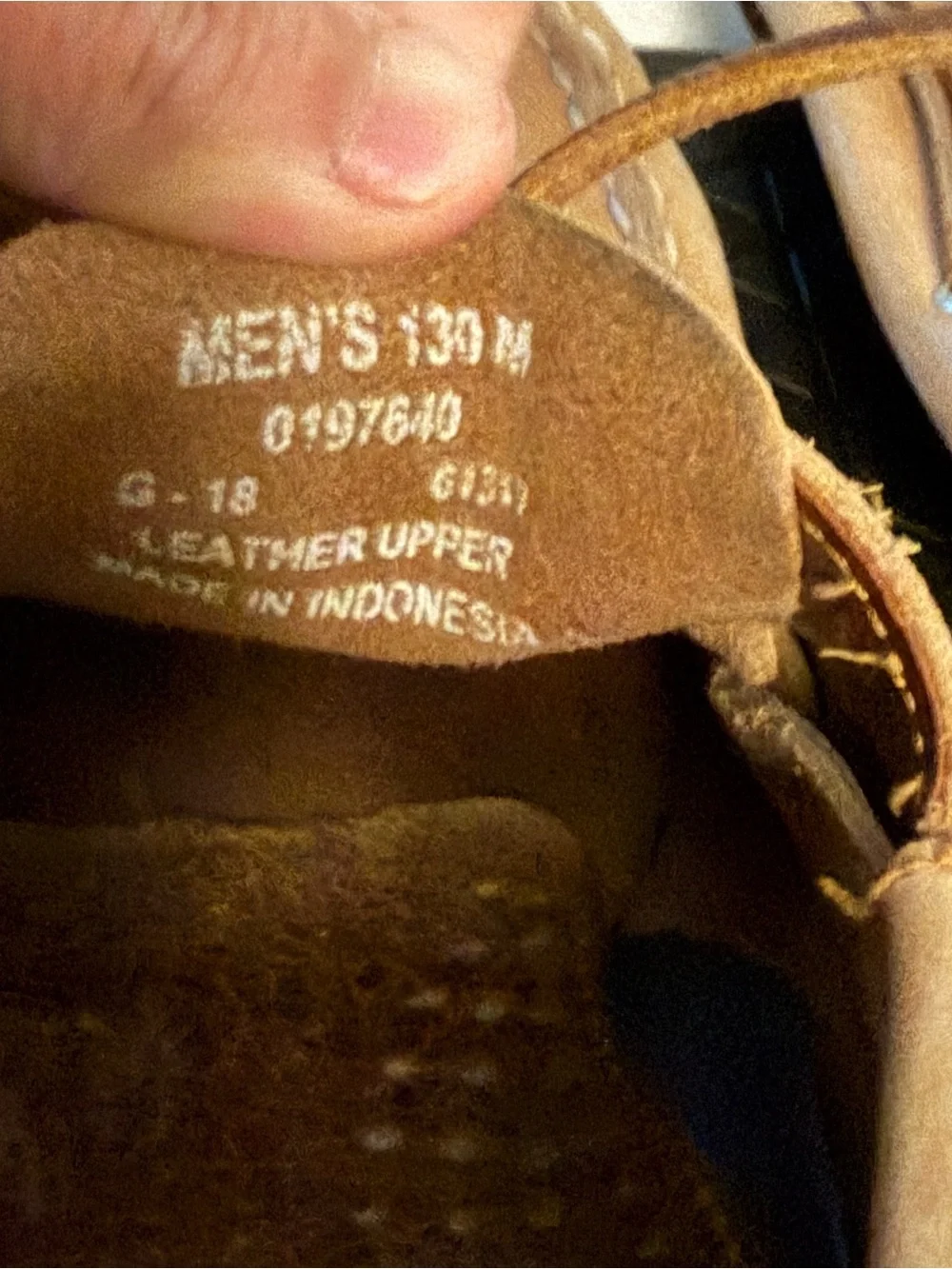 Sperry Tan Leather Men’s Boat Shoes sz 13
